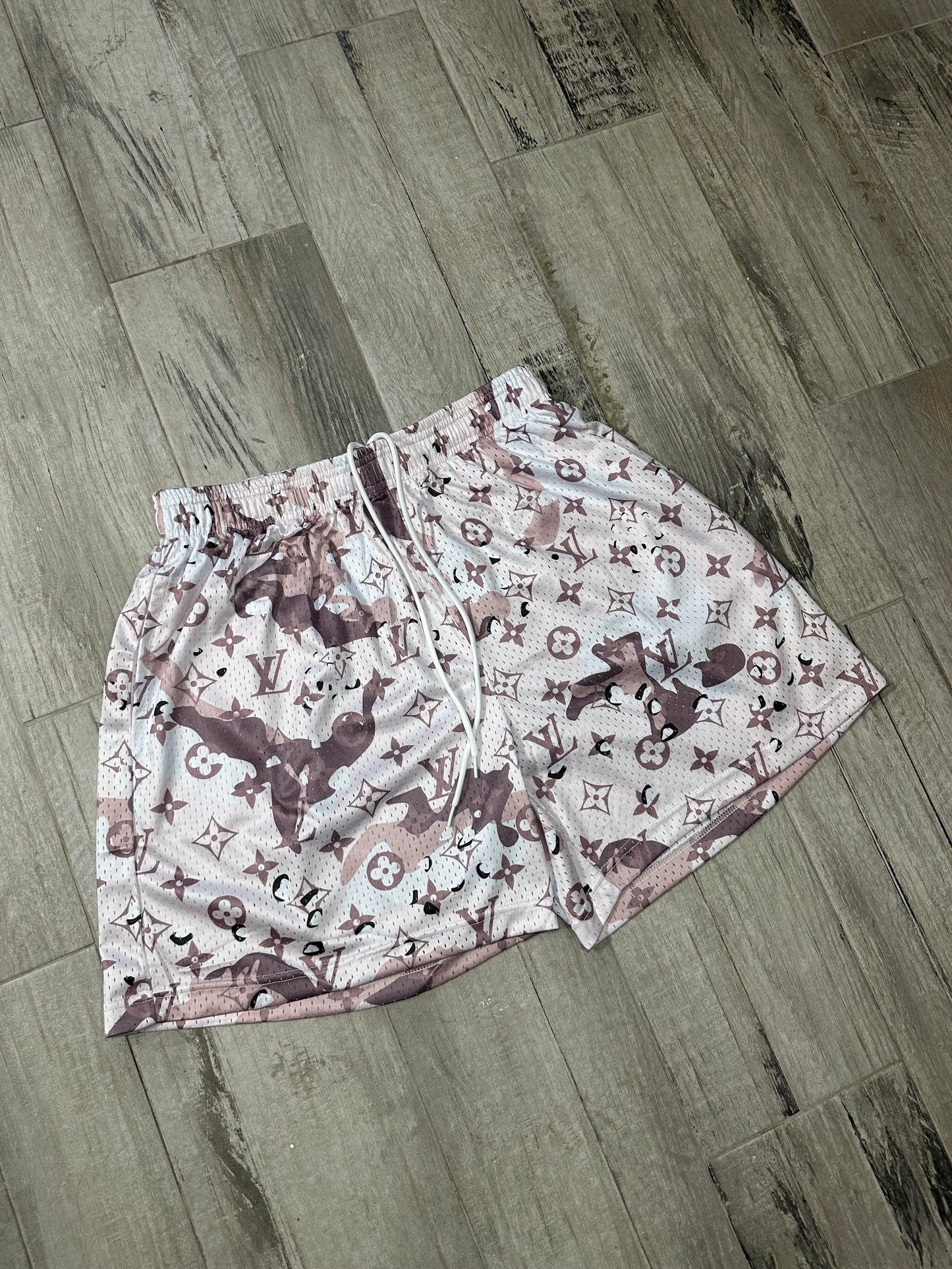 Mesh Shorts Custom LV
