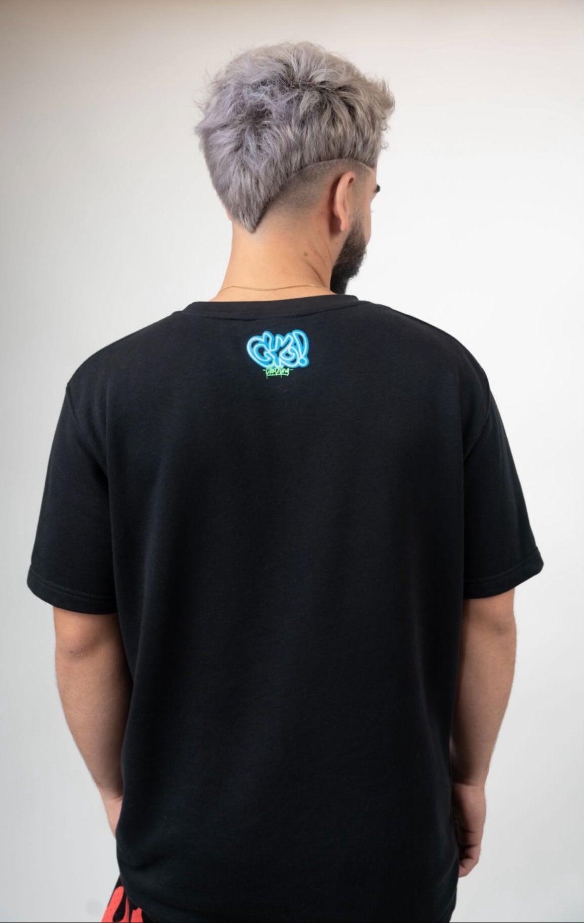 c.Kickss Black T-Shirt