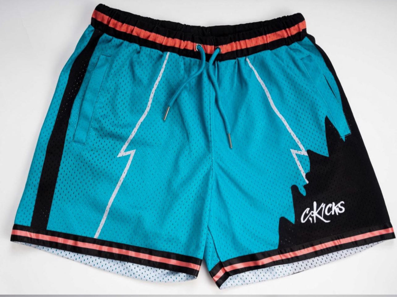 c.Kickss Teal Shorts