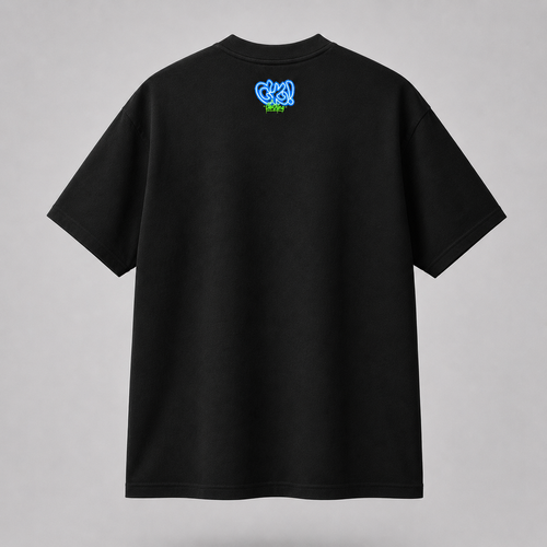 c.Kickss Black T-Shirt