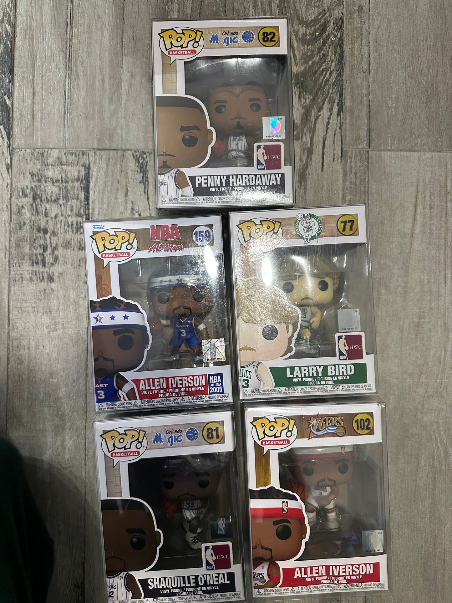 5 Funko Pop