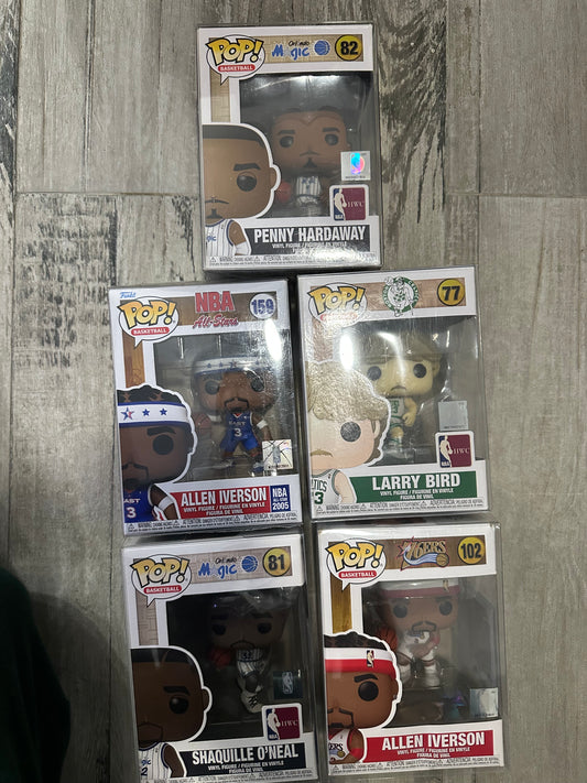 5 Funko Pop