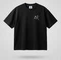 C.K Black Tee Oversized(Rhinestone)