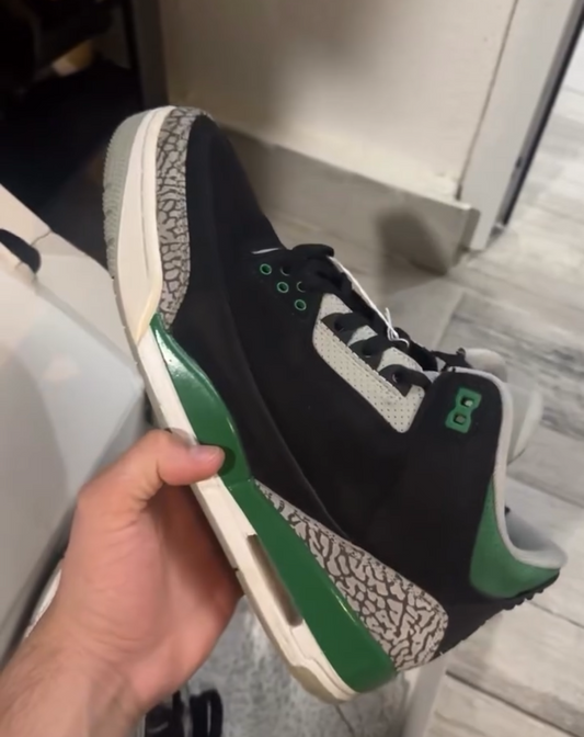 Jordan 3 pine green